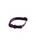 Collar ajustable nylon 10mm x 20-30cm violeta