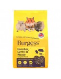 Burgess gerbo, hámster & ratón complet 750 gr